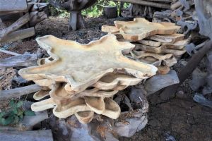 Pengrajin Mangkok Akar Jati Terpercaya